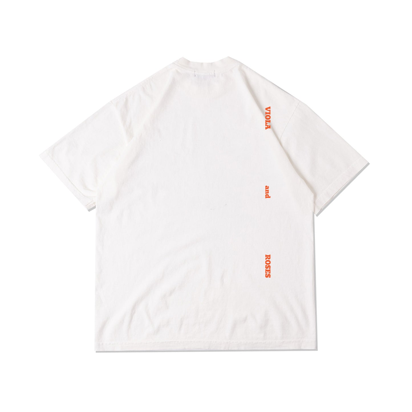 Viola and Roses Cover Tee Orange