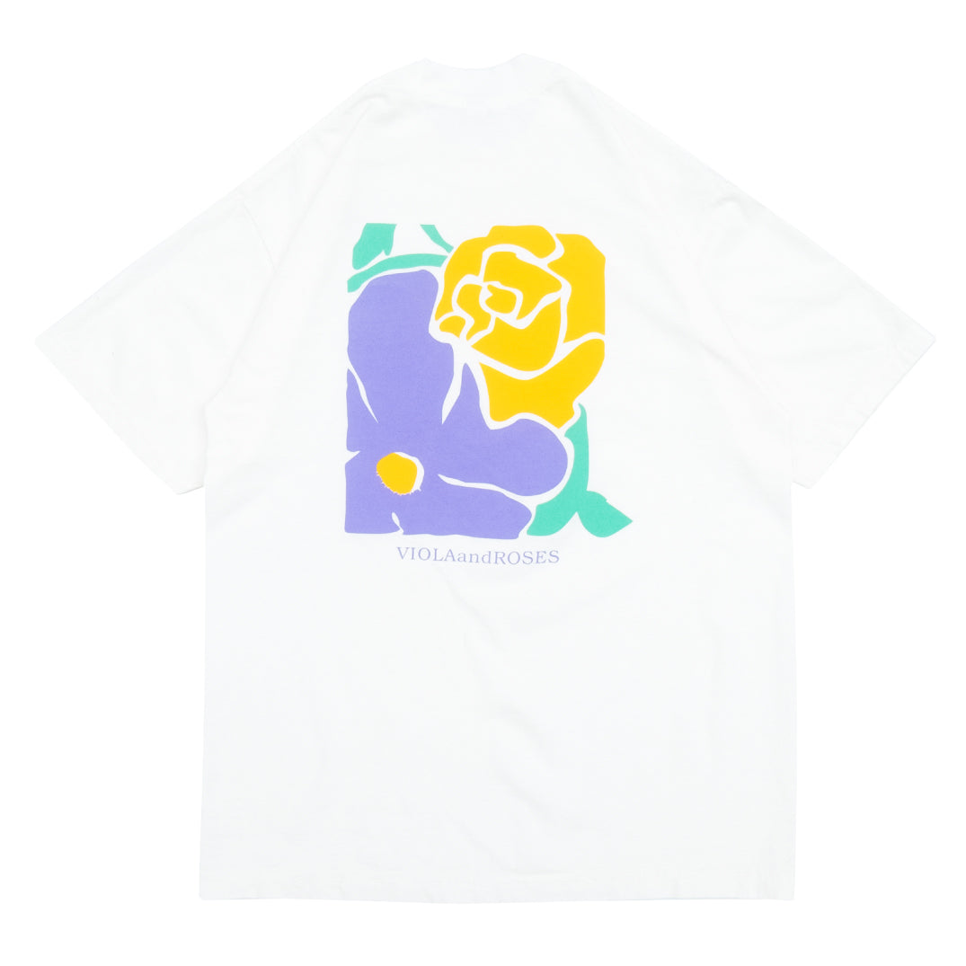 Back Print Tee White