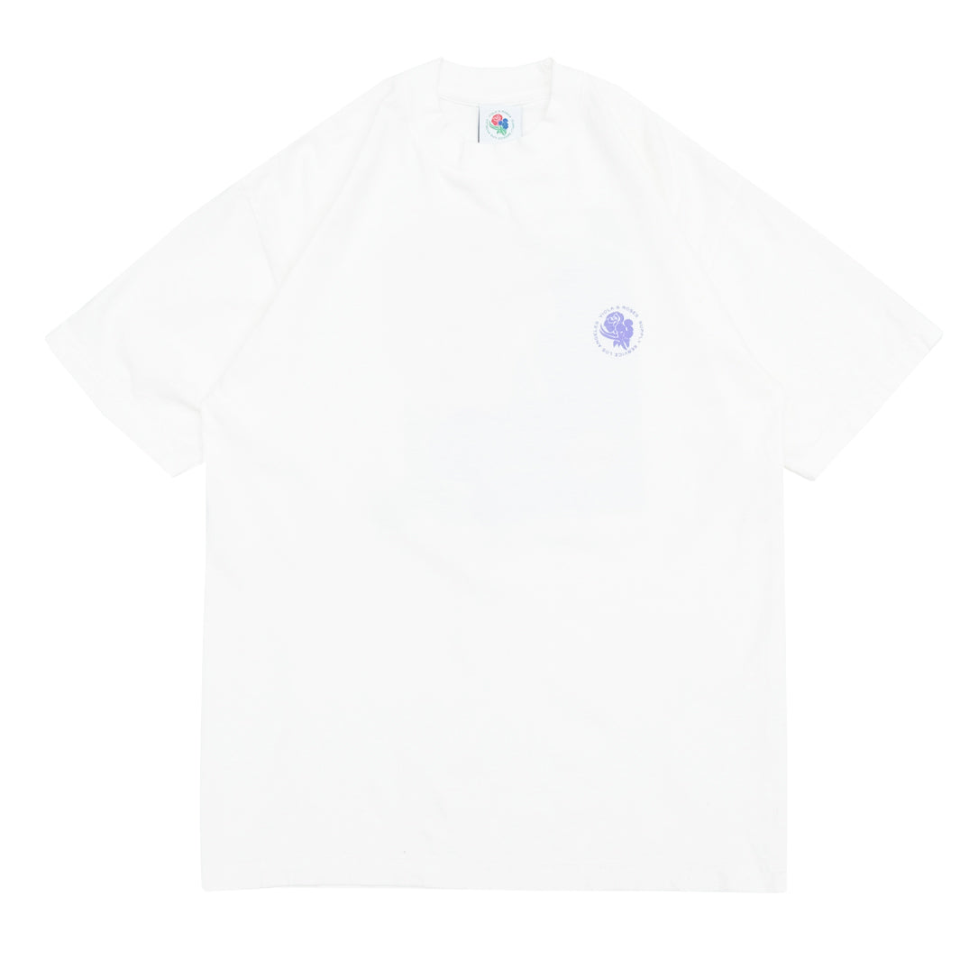 Back Print Tee White