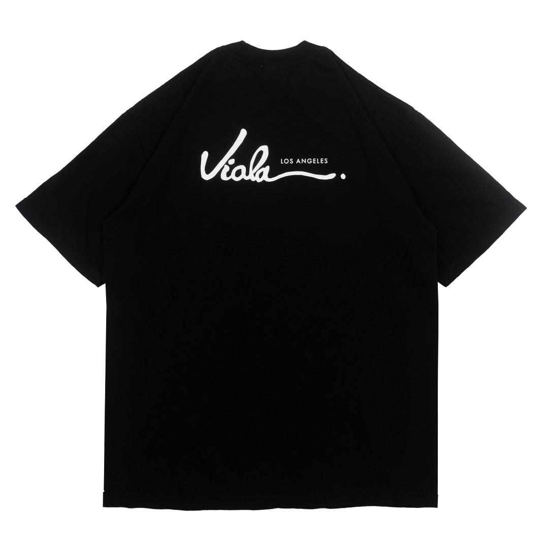 Letter Tee Black