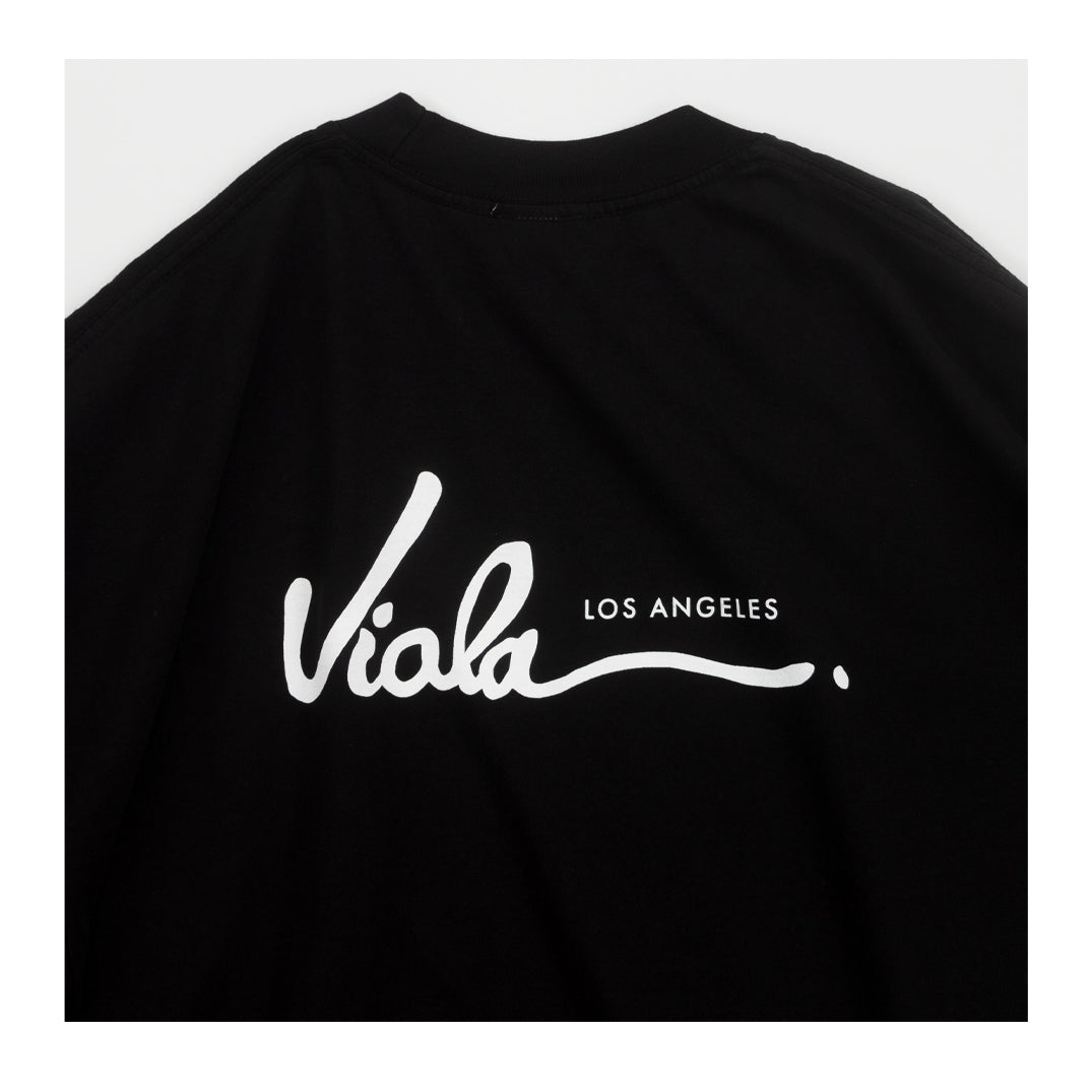 Letter Tee Black