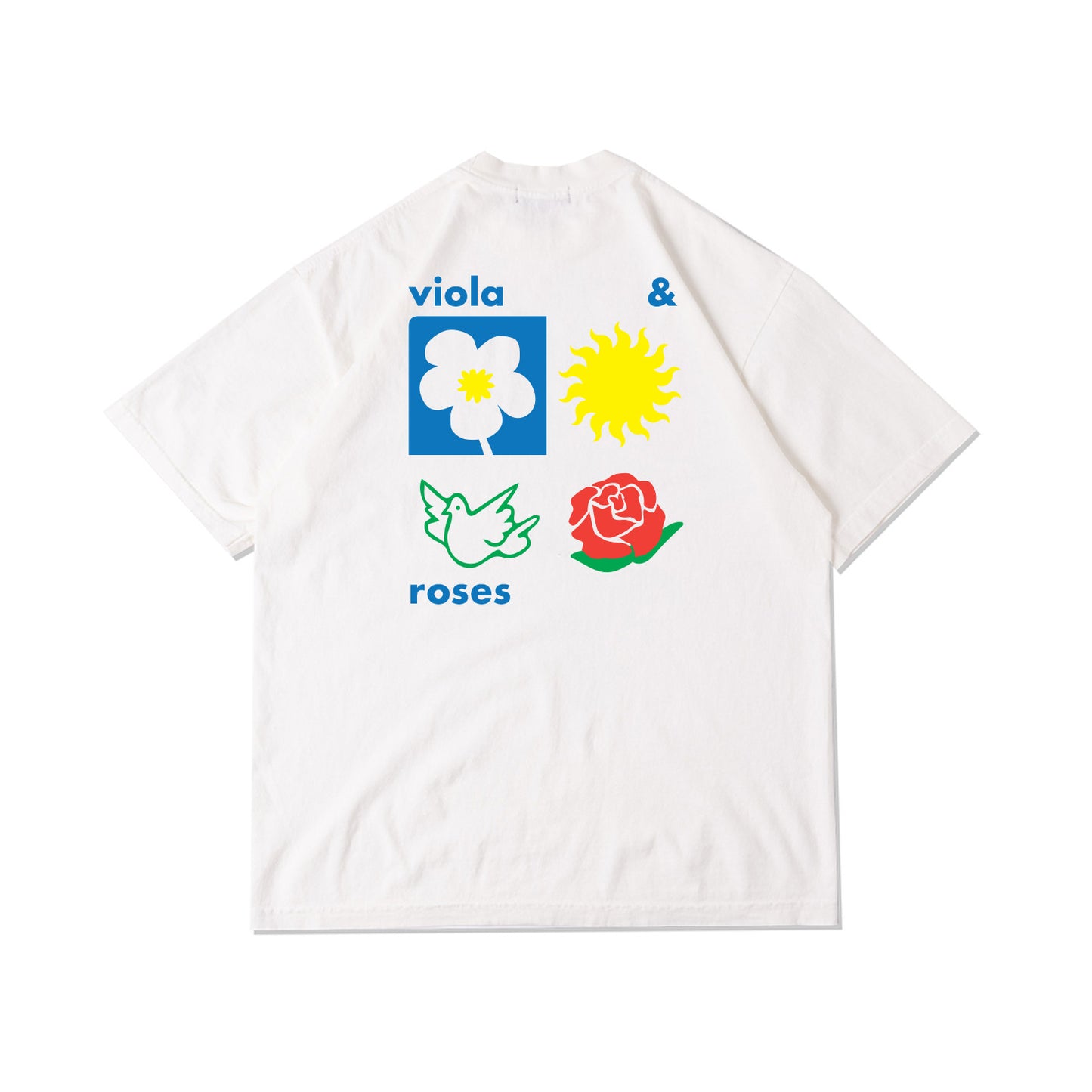 Peace Tee White