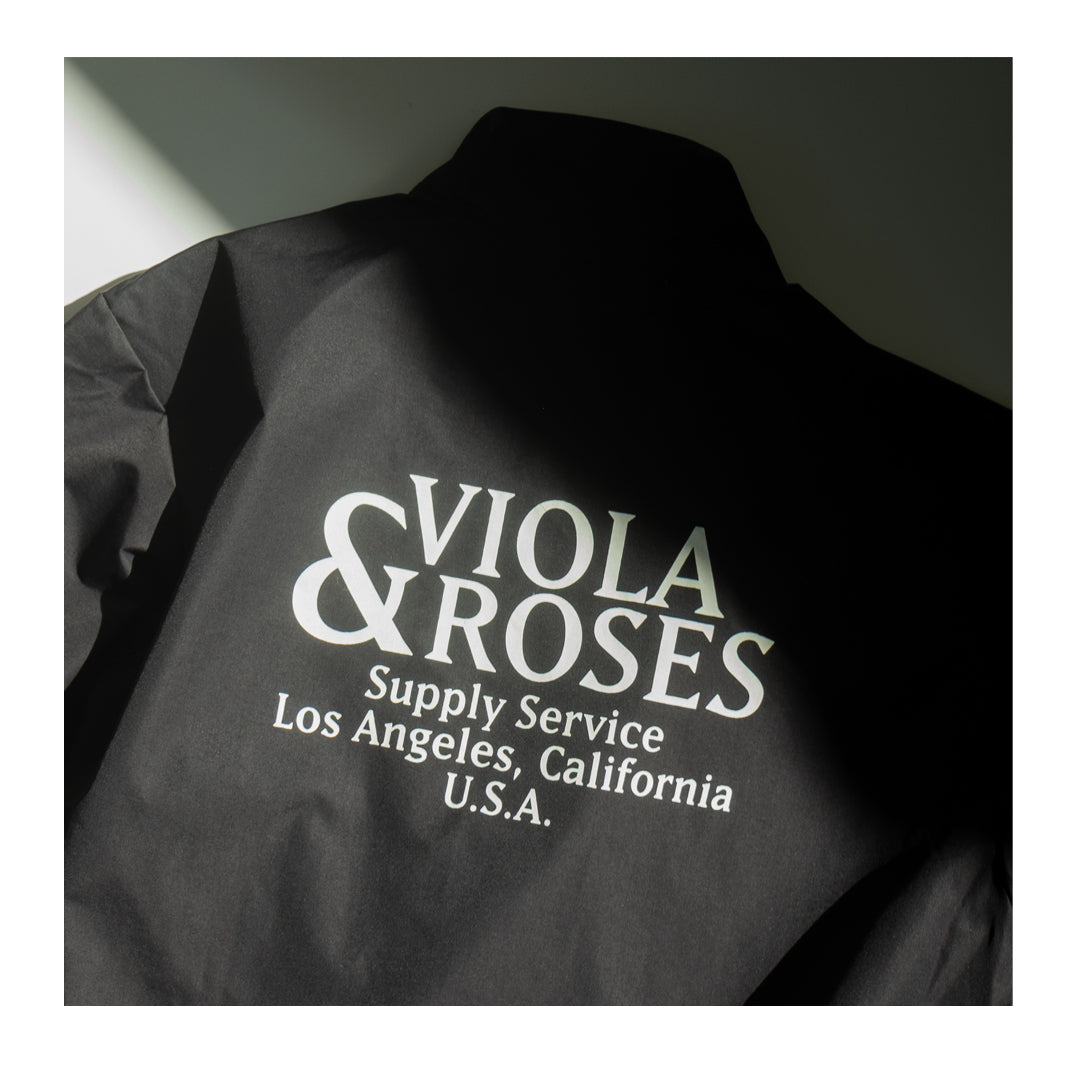 Supply Service Nylon Coach Jacket