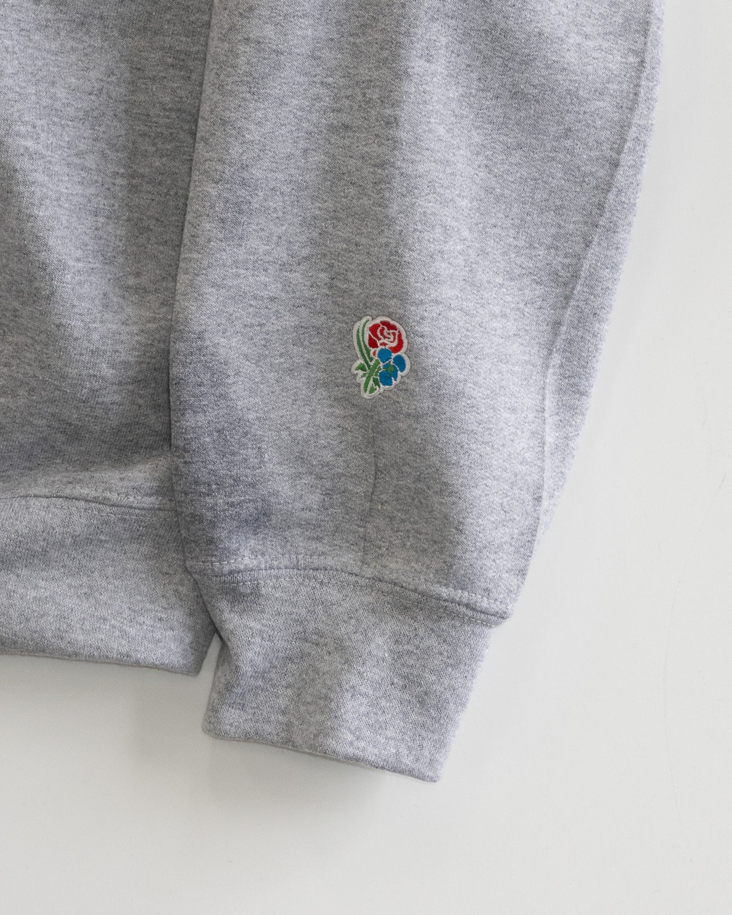 Rose Crew Sweatshirts Grey