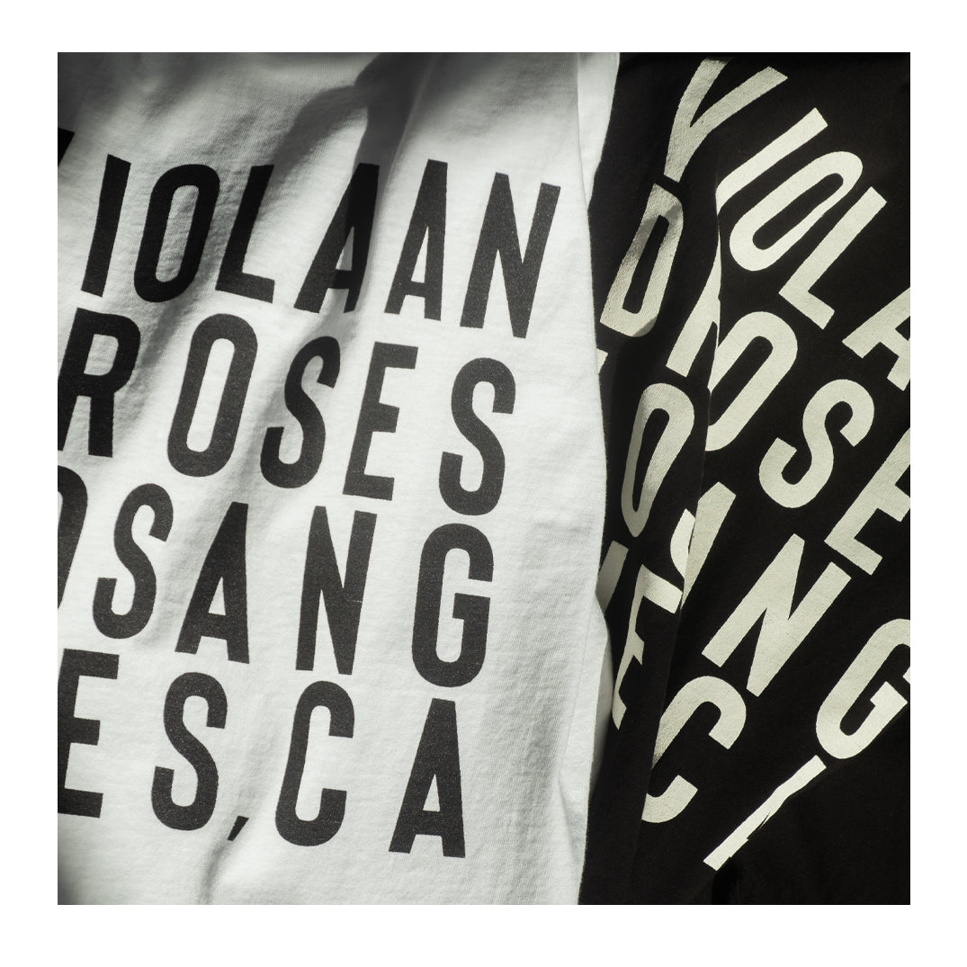 Box Typo L/S Tee White