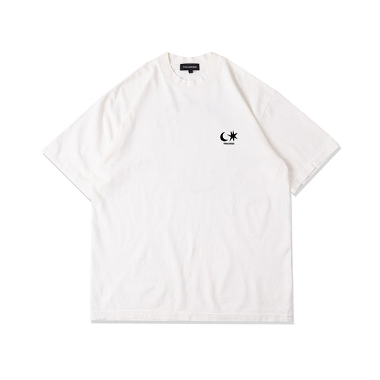 Viola and Roses Bird Tee White