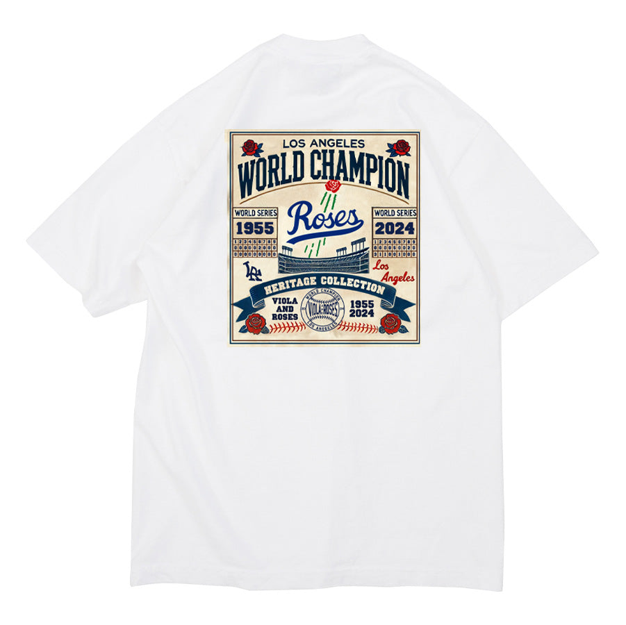 Viola and Roses World Series Tee