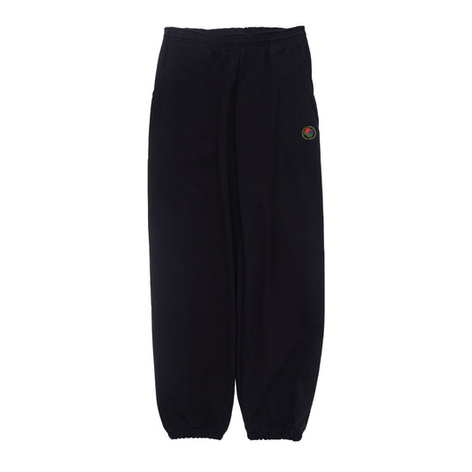 Viola and Roses Heavy Weight Sweatpants Black