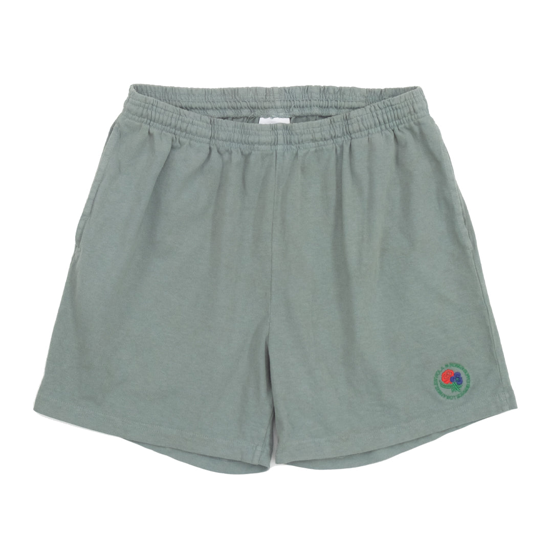 お得に買える通販 WIND AND SEA Viola Roses SHORT PANTS 黒 - パンツ