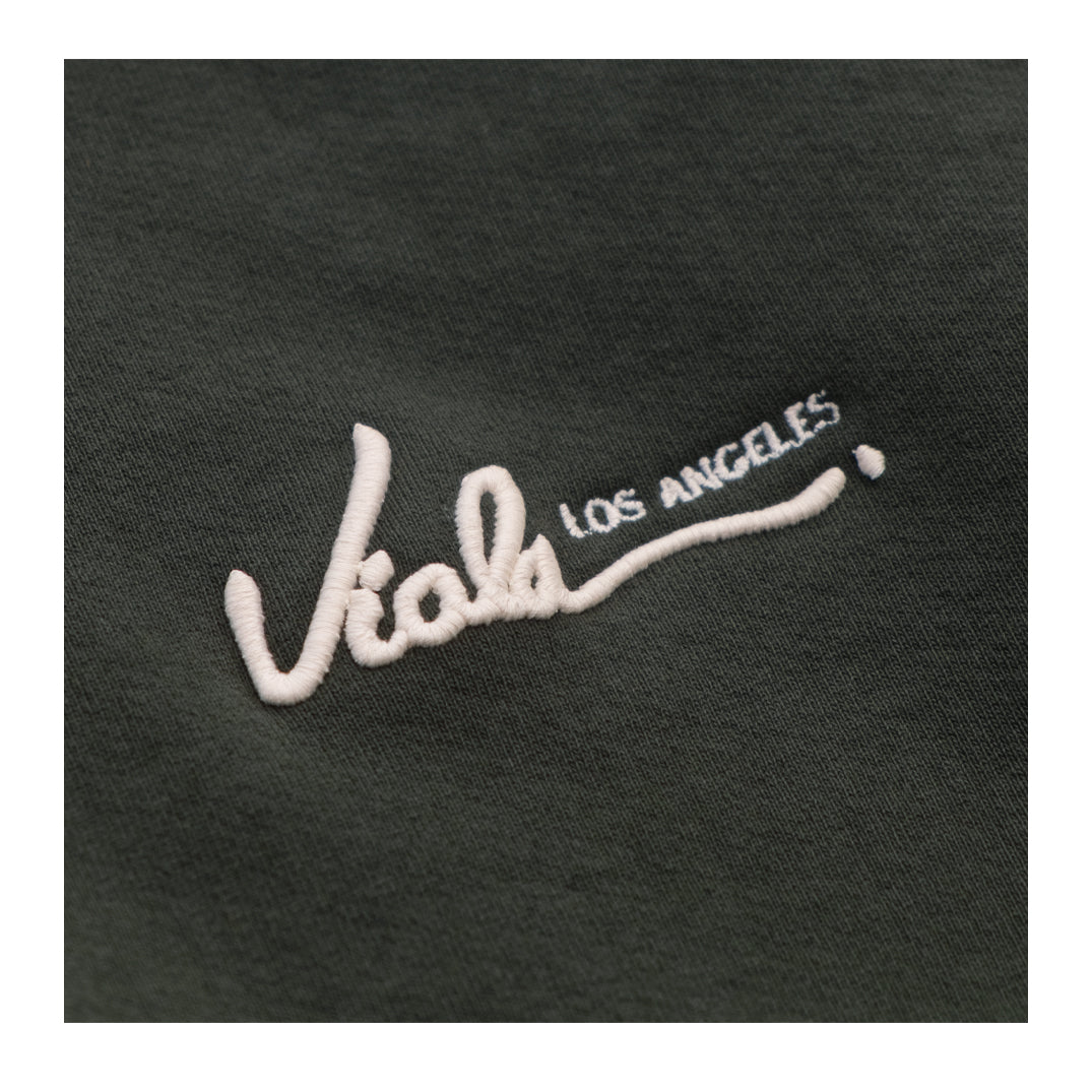 Letter Crewneck Ivy is – Viola and Roses