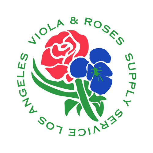 Viola and Roses